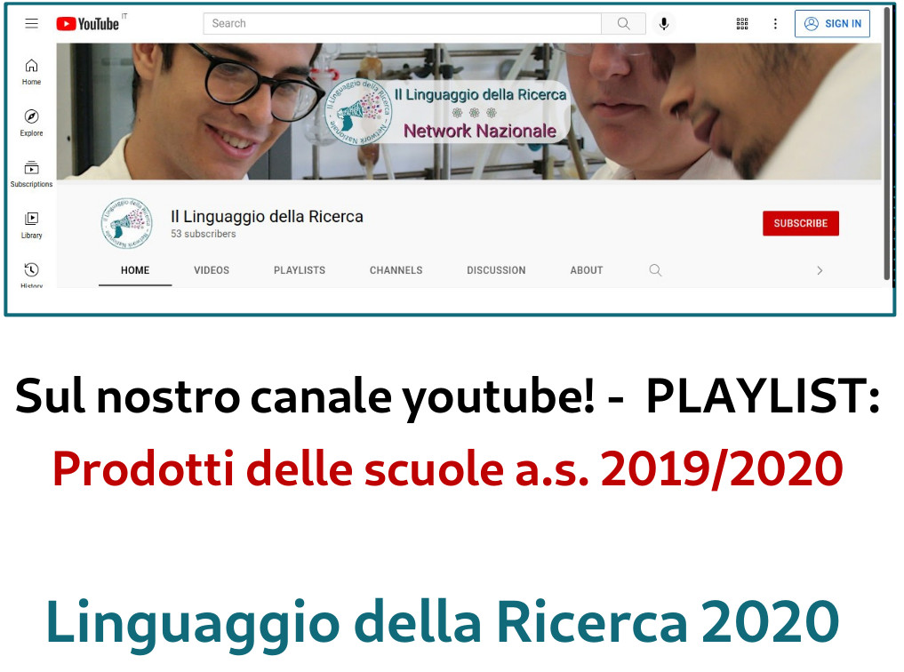 presentazioni sul nostro canale youtube